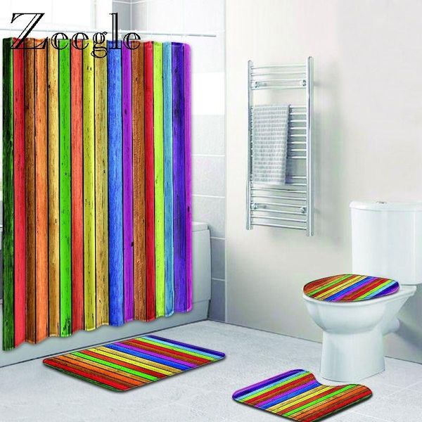 bath mats zeegle modern geometric pattern polyester shower curtain set non slip rugs carpet for bathroom toilet flannel mat 4pcs
bath mats zeegle modern geometric pattern polyester shower curtain set non slip rugs carpet for bathroom toilet flannel mat 4pcs