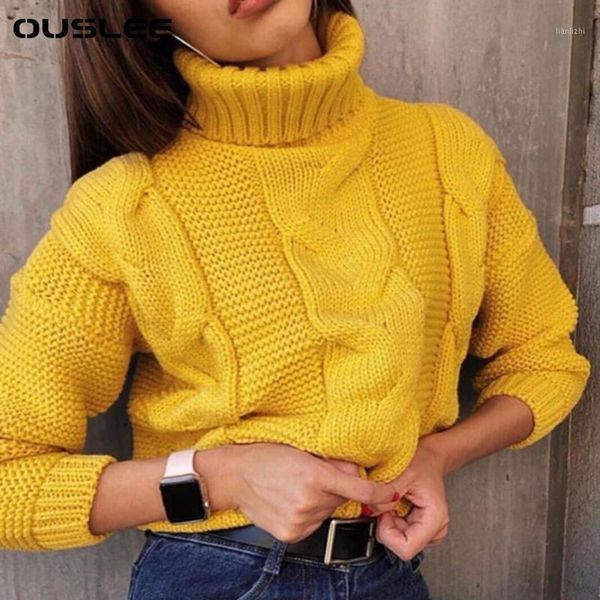 ouslee autumn turtleneck pullover sweaters winter short sweater women knitted casual soft jumper fashion long sleeve femme1, White;black
ouslee autumn turtleneck pullover sweaters winter short sweater women knitted casual soft jumper fashion long sleeve femme1, White;black
