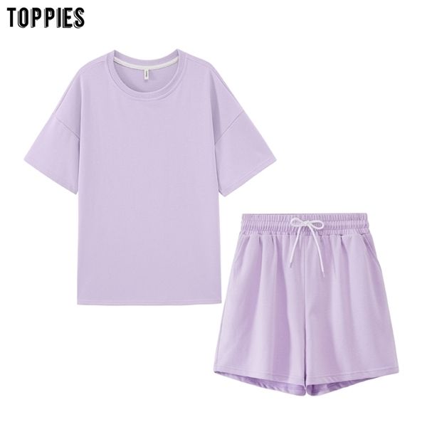 ies summer tracksuits womens two peices set leisure outfits cotton oversized t-shirts high waist shorts candy color clothing q1217, Black;white
ies summer tracksuits womens two peices set leisure outfits cotton oversized t-shirts high waist shorts candy color clothing q1217, Black;white