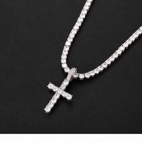 men women gold silver copper material iced out zircon cross pendant necklace chain fashion hip hop jewelry
men women gold silver copper material iced out zircon cross pendant necklace chain fashion hip hop jewelry