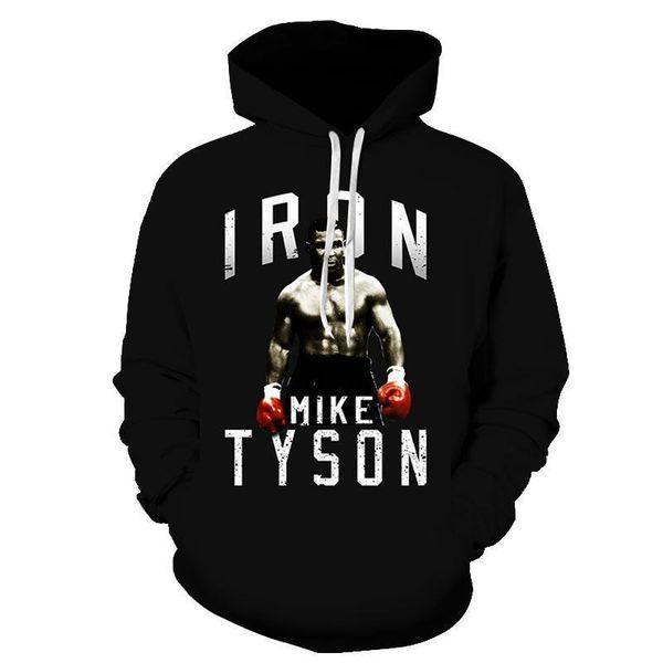 boxing champion mike tyson (mike tyson) launched custom hoodies men and women casual sports long-sleeved hoodies, Black
boxing champion mike tyson (mike tyson) launched custom hoodies men and women casual sports long-sleeved hoodies, Black
