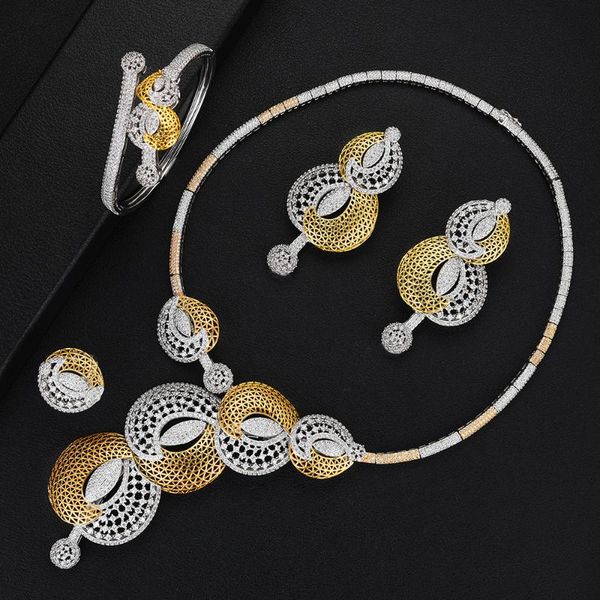 missvikki luxury 4pcs gorgeous earrings bangle open ring necklace jewelry set for women shiny romantic bridal wedding gift, Silver
missvikki luxury 4pcs gorgeous earrings bangle open ring necklace jewelry set for women shiny romantic bridal wedding gift, Silver