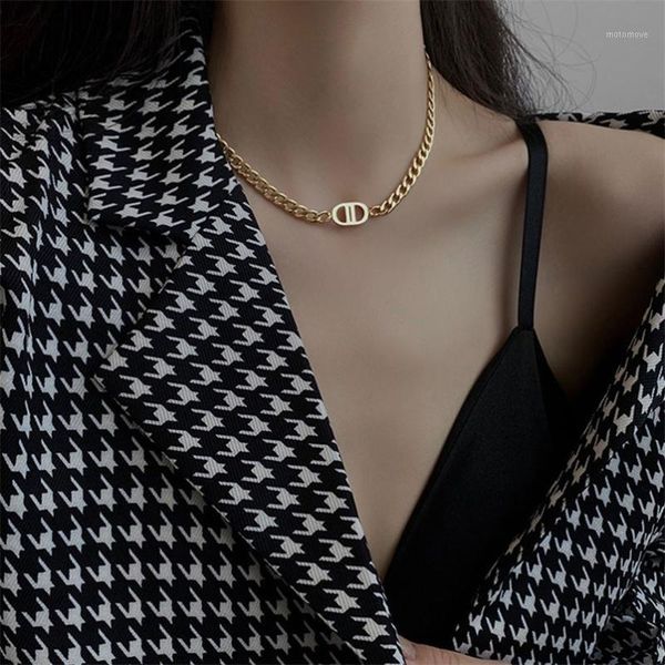 trendy hollow dd letter design exaggerated punk chain retro titanium steel thick chain choker necklace for women girls jewelry1, Golden;silver
trendy hollow dd letter design exaggerated punk chain retro titanium steel thick chain choker necklace for women girls jewelry1, Golden;silver