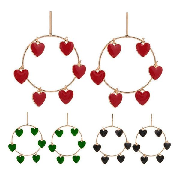 урожай сплав падение нефть сердце кулон большой круглые серьги мода простых wild lady женщины серьги ювелирные изделия, Golden;silver 
урожай сплав падение нефть сердце кулон большой круглые серьги мода простых wild lady женщины серьги ювелирные изделия, Golden;silver