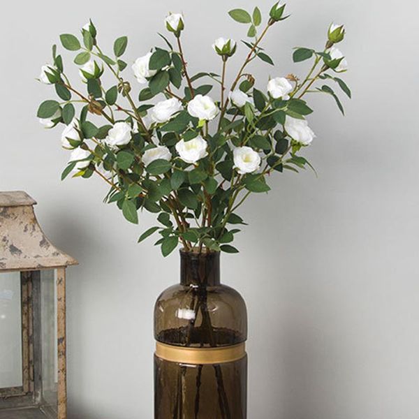 decorative flowers & wreaths 6 heads small rose fake branch silk real touch artificial camellia for home garden decoration wedding flores
decorative flowers & wreaths 6 heads small rose fake branch silk real touch artificial camellia for home garden decoration wedding flores