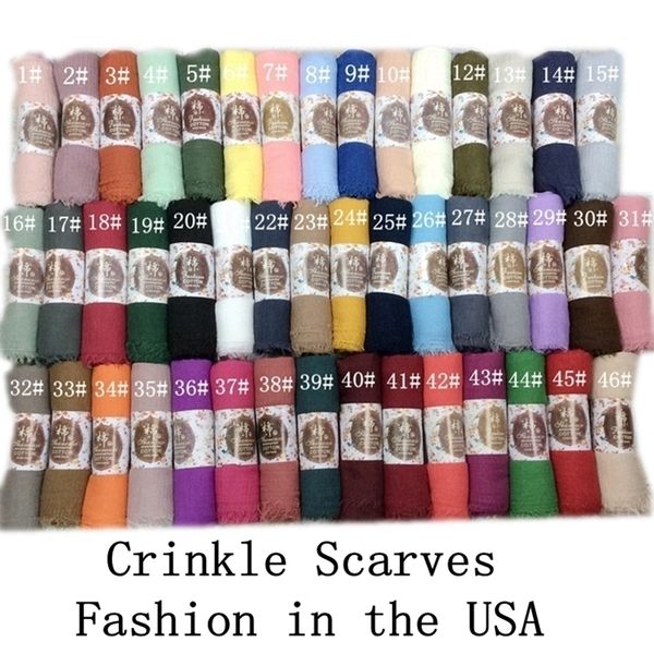 crinkle plain wrinkle wrap bubble cotton viscose long shawl scarf women crinkled hijab shawl muslim head hijab scarf 10pcs/lot y200103, Blue;gray
crinkle plain wrinkle wrap bubble cotton viscose long shawl scarf women crinkled hijab shawl muslim head hijab scarf 10pcs/lot y200103, Blue;gray