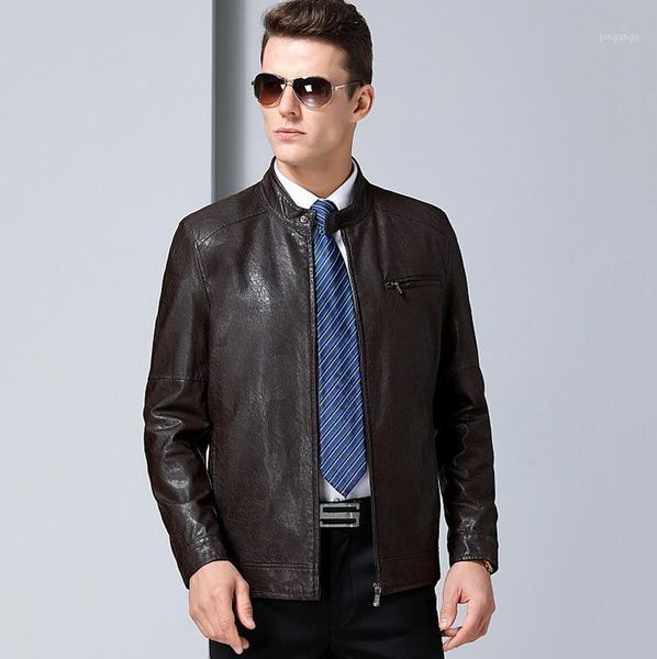 new men business casual plus size jackets male motorcycle genuine leather jacket outerwear men's sheep skin jackets coats m-3xl1, Black
new men business casual plus size jackets male motorcycle genuine leather jacket outerwear men's sheep skin jackets coats m-3xl1, Black