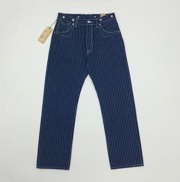 vintage 20s indigo wabash stripes work pants savageage denim workwear fd6h, White;black
vintage 20s indigo wabash stripes work pants savageage denim workwear fd6h, White;black