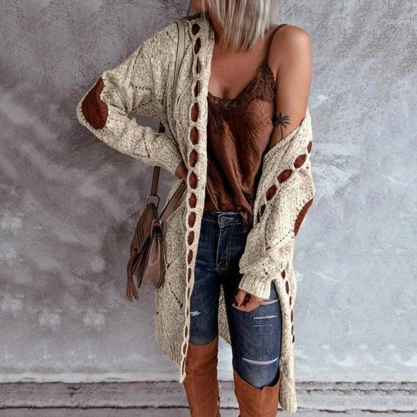 women winter long sleeve open front cardigan patchwork knee-length hooded sweaters for women fashion winter1, White
women winter long sleeve open front cardigan patchwork knee-length hooded sweaters for women fashion winter1, White
