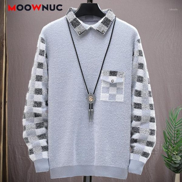 2020 new fashion sweater for men casual pullover male plaid high-quality spring autumn long sleeve slim hombre youth moownuc1, White;black
2020 new fashion sweater for men casual pullover male plaid high-quality spring autumn long sleeve slim hombre youth moownuc1, White;black