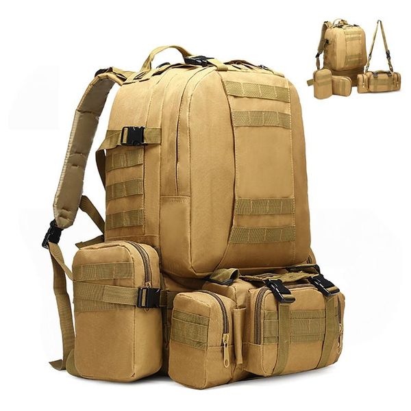 outdoor bags 50l hiking tactical backpacks, molle sport army rucksack, men camping travel climbing bag
outdoor bags 50l hiking tactical backpacks, molle sport army rucksack, men camping travel climbing bag