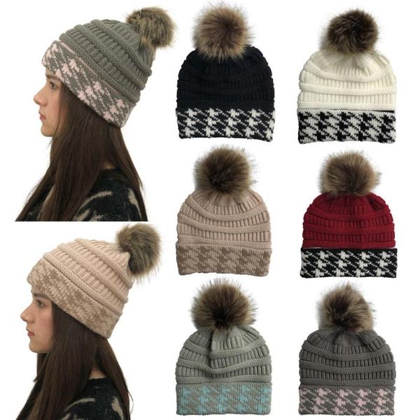 beanie/skull caps fashion fluffy ball wool knit cap winter women's beanie hat splice color warm loose woman, Blue;gray
beanie/skull caps fashion fluffy ball wool knit cap winter women's beanie hat splice color warm loose woman, Blue;gray