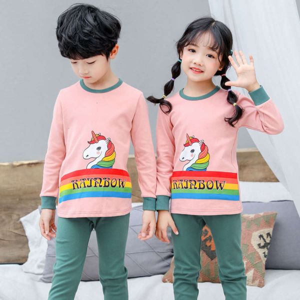 autumn underwear cloth trousers thermal set children's boys' and girls' cotton pajamas 3zcl, Blue;red
autumn underwear cloth trousers thermal set children's boys' and girls' cotton pajamas 3zcl, Blue;red