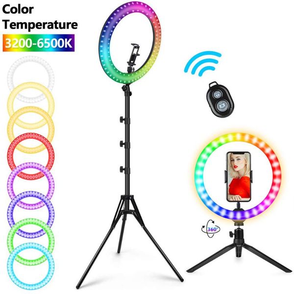 flash heads rgb selfie ring light with tripod dimmable studio lamps big stand led ringlight lamp for tiktok youtube live
flash heads rgb selfie ring light with tripod dimmable studio lamps big stand led ringlight lamp for tiktok youtube live
