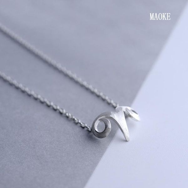 pendant necklaces s925 sterling sv horn cute forest extension chain short necklace for women's fashion gifts, Silver
pendant necklaces s925 sterling sv horn cute forest extension chain short necklace for women's fashion gifts, Silver