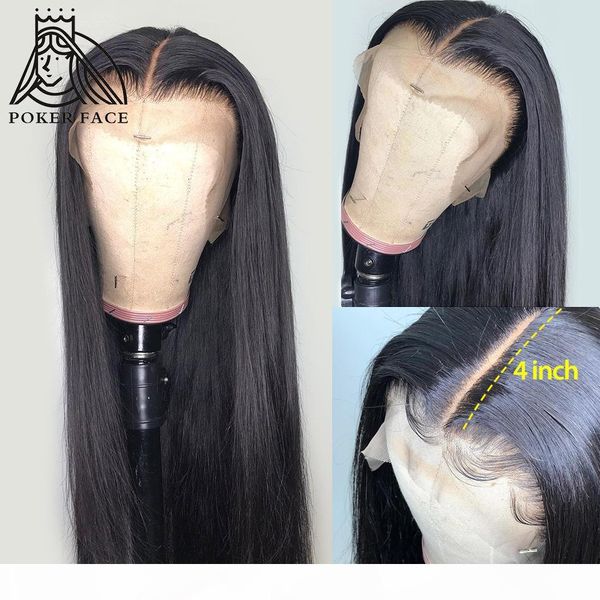 poker face 13x4 lace front human hair wigs brazilian 28 30 inches straight lace frontal wig pre plucked with baby hair remy, Black
poker face 13x4 lace front human hair wigs brazilian 28 30 inches straight lace frontal wig pre plucked with baby hair remy, Black