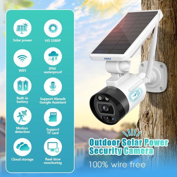 kerui 2mp solar wifi ip camera charging battery wireless security camera alexa cloud storage ip66 waterproof cctv surveillance1
kerui 2mp solar wifi ip camera charging battery wireless security camera alexa cloud storage ip66 waterproof cctv surveillance1