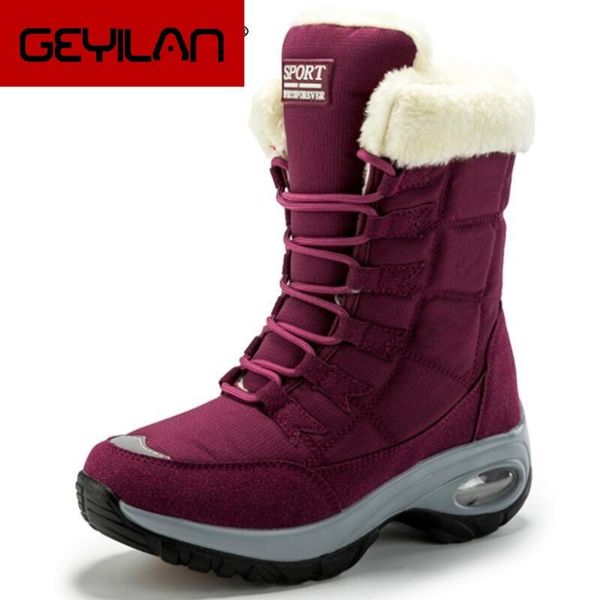 new winter women boots warm snow boots lace-up comfortable ankle outdoor waterproof hiking size 36-42, Black
new winter women boots warm snow boots lace-up comfortable ankle outdoor waterproof hiking size 36-42, Black