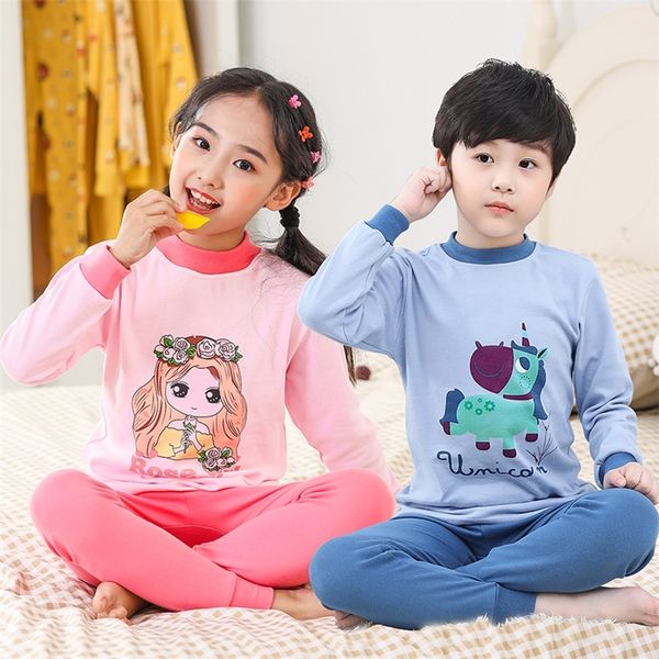 kids boys sleepwear baby girl autumn cotton sets children homewear pajamas for boy pyjamas kids nightwear 2-9y teenage clothes lj201216, Blue;red
kids boys sleepwear baby girl autumn cotton sets children homewear pajamas for boy pyjamas kids nightwear 2-9y teenage clothes lj201216, Blue;red