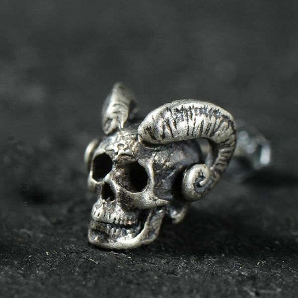 stud personality ram head skull earrings gothic punk style cool men women's biker jewelry fashion party, Golden;silver
stud personality ram head skull earrings gothic punk style cool men women's biker jewelry fashion party, Golden;silver