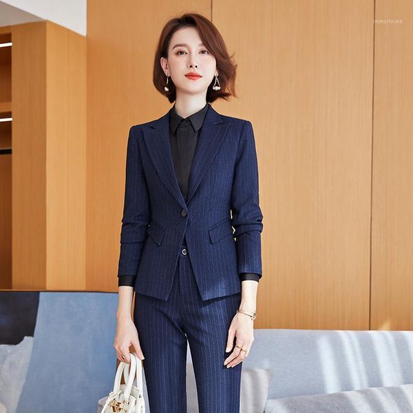 formal navy blue blazer women business suits pant and jacket sets long sleeve office ladies work wear clothes1, White
formal navy blue blazer women business suits pant and jacket sets long sleeve office ladies work wear clothes1, White