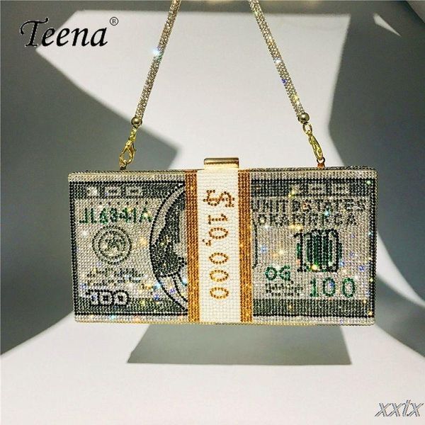 money clutch rhinestone purse 10000 dollars stack of cash evening handbags shoulder wedding dinner bag 8 color
money clutch rhinestone purse 10000 dollars stack of cash evening handbags shoulder wedding dinner bag 8 color