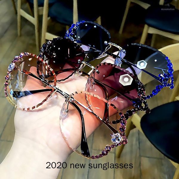 sunglasses women 2020 new fashon vinage sqaure luxury glasses rimless rhinesotne sunglasses shades for women summer nx1, White;black
sunglasses women 2020 new fashon vinage sqaure luxury glasses rimless rhinesotne sunglasses shades for women summer nx1, White;black