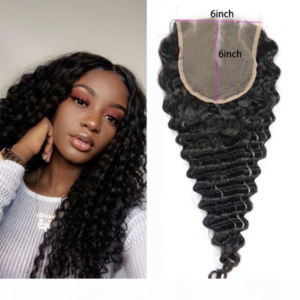 brazilian virgin hair deep wave 6*6 lace closure big lace size six by six closure with baby hair 8-20inch, Black;brown
brazilian virgin hair deep wave 6*6 lace closure big lace size six by six closure with baby hair 8-20inch, Black;brown
