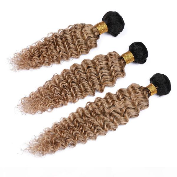 #1b 27 honey blonde ombre indian virgin human hair 3bundles deep wave wavy weaves dark root light brown ombre human hair wefts 10-30, Black
#1b 27 honey blonde ombre indian virgin human hair 3bundles deep wave wavy weaves dark root light brown ombre human hair wefts 10-30, Black