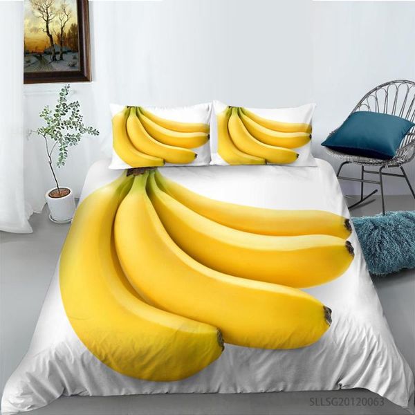 banana fruit cartoon printing duvet cover pillow case quilt cover set bedclothes single bedding sets for bed
banana fruit cartoon printing duvet cover pillow case quilt cover set bedclothes single bedding sets for bed