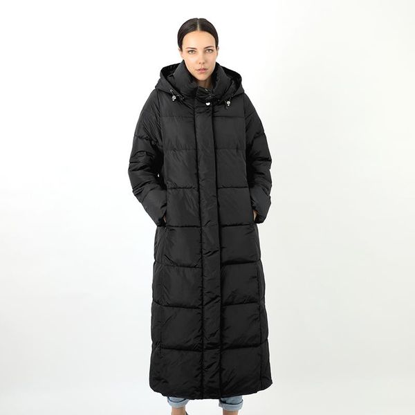 women's down & parkas cotton jacket long parka outwear north with hood warm puffer quilted coat face female plus size montcler 19-235, Black
women's down & parkas cotton jacket long parka outwear north with hood warm puffer quilted coat face female plus size montcler 19-235, Black