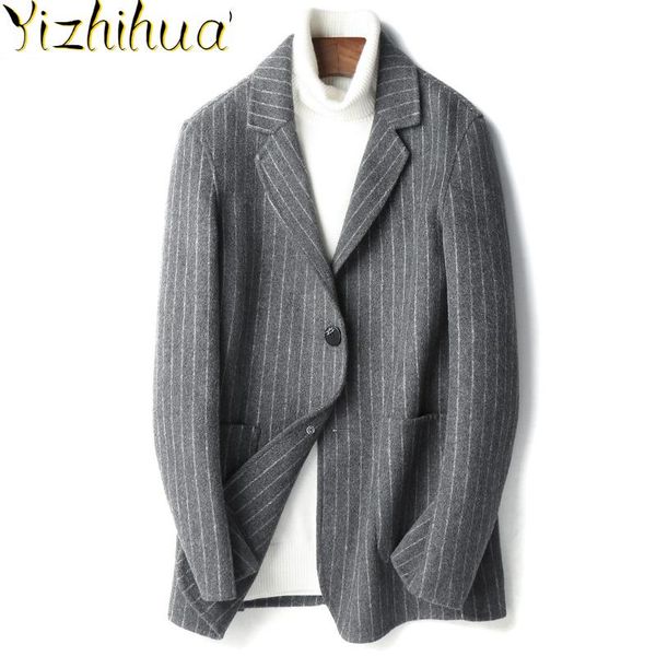 men's wool & blends azazel autumn winter coat men short slim overcoat 2021 cashmere jacket plus size casaco masculino d-29-00828-2 zl39, Black
men's wool & blends azazel autumn winter coat men short slim overcoat 2021 cashmere jacket plus size casaco masculino d-29-00828-2 zl39, Black