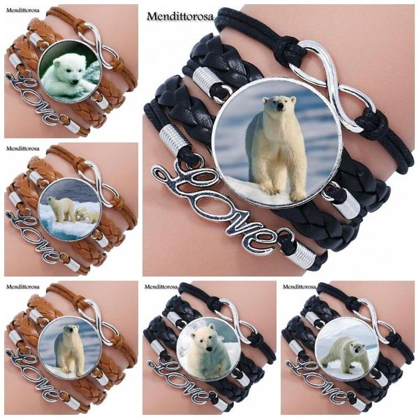 ej glaze for women statement handmade glass multilayer black/brown leather bracelet bangle lovely jewelry white polar bear, Golden;silver
ej glaze for women statement handmade glass multilayer black/brown leather bracelet bangle lovely jewelry white polar bear, Golden;silver