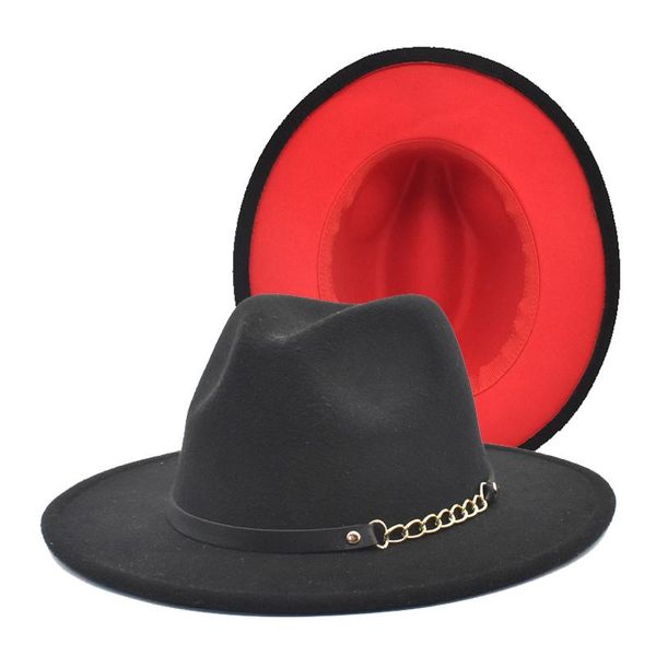 fuodrao new women winter chain fedoras vintage jazz cap big brim party elegant cowboy hat ladies panama f174, Blue;gray
fuodrao new women winter chain fedoras vintage jazz cap big brim party elegant cowboy hat ladies panama f174, Blue;gray
