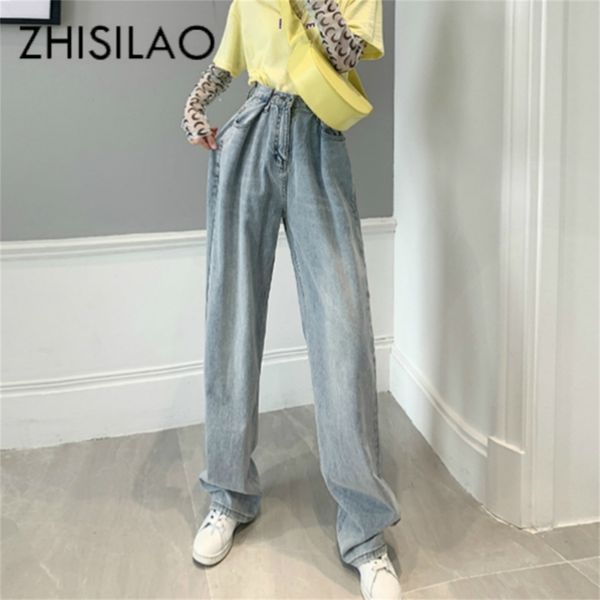 high waist straight jeans women plus size boyfriends mom jeans mujer loose vintage wide leg denim jeans pants ladies lj200820, Blue
high waist straight jeans women plus size boyfriends mom jeans mujer loose vintage wide leg denim jeans pants ladies lj200820, Blue