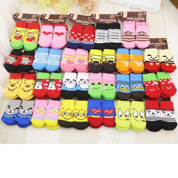 dog apparel lovely 4 pcs/set cat shoe socks indoor soft cotton warm antiskid cute printing paws easy washing pet small
dog apparel lovely 4 pcs/set cat shoe socks indoor soft cotton warm antiskid cute printing paws easy washing pet small