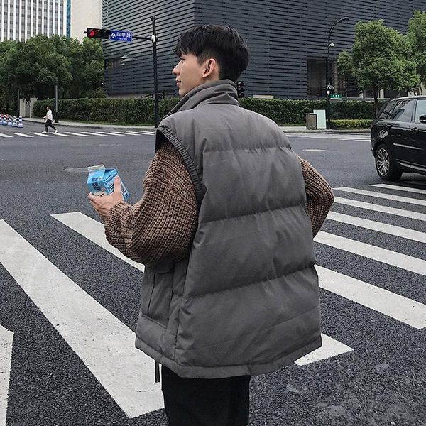 cotton-padded waistcoat male hong kong style autumn leisure loose waistcoat warm coat korean trendy, smart and all-matching cott, Black;white
cotton-padded waistcoat male hong kong style autumn leisure loose waistcoat warm coat korean trendy, smart and all-matching cott, Black;white