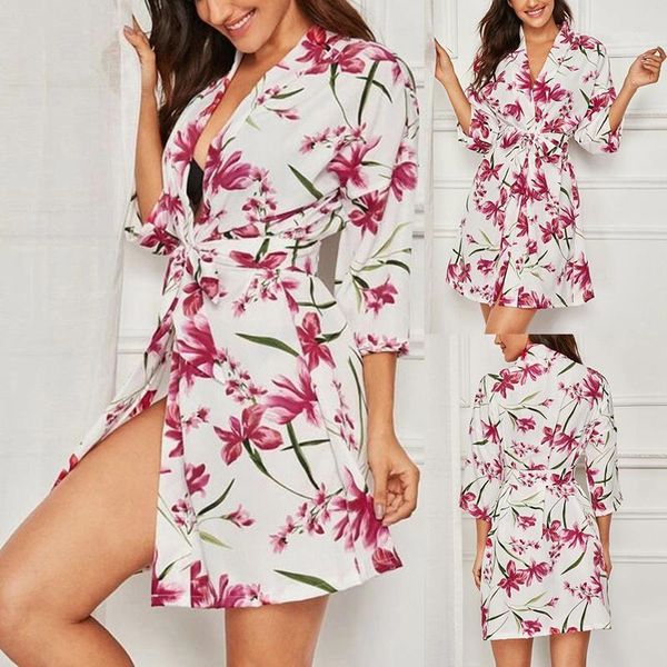 gym clothing 2021 cardigan sleepwear women chiffon pajamas printed casual wild jacket ladies home lingerie nightgown1, White;black
gym clothing 2021 cardigan sleepwear women chiffon pajamas printed casual wild jacket ladies home lingerie nightgown1, White;black