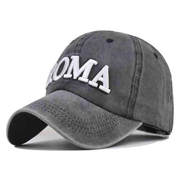 summer baseball cap fitted hat casual cap gorras roma letter embroidery hip hop snapback wash for men women, Blue;gray
summer baseball cap fitted hat casual cap gorras roma letter embroidery hip hop snapback wash for men women, Blue;gray