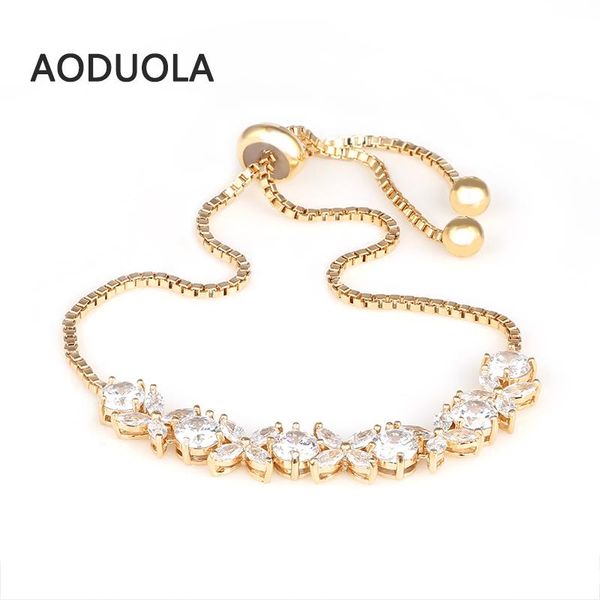 3 color jewelry cz charms four flowers rhinestones bracelet gift for women bracelets fashion summer style, Golden;silver
3 color jewelry cz charms four flowers rhinestones bracelet gift for women bracelets fashion summer style, Golden;silver