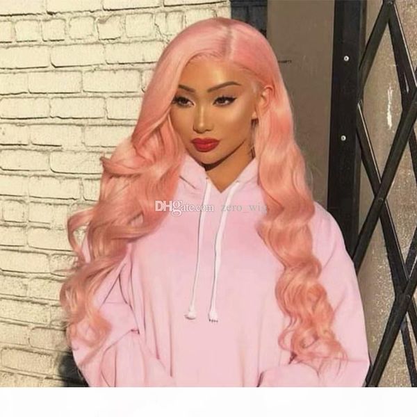 pre plucked pink lace wig with baby hair for women 180 density pure pink remy lace front human hair wigs, Black;brown
pre plucked pink lace wig with baby hair for women 180 density pure pink remy lace front human hair wigs, Black;brown