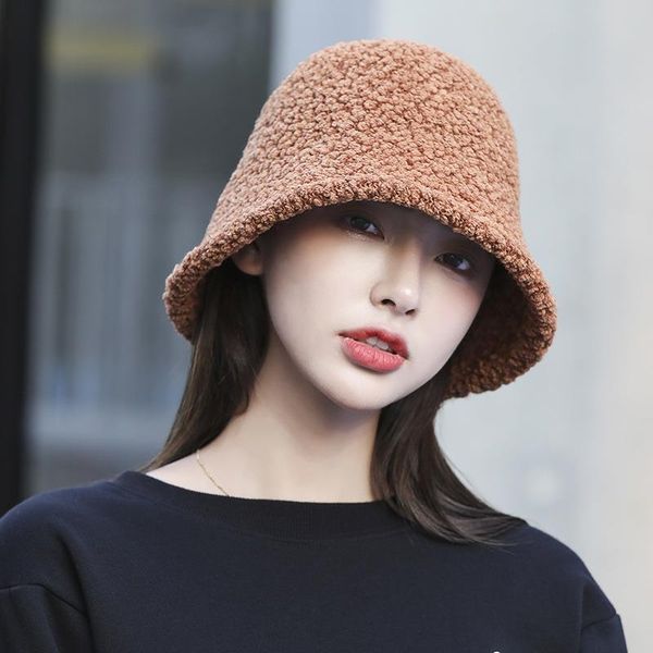 wide brim hats 2021 panama warm winter women's bucket hat for teens lamb wool girl autumn and fashion hip hop fisherman, Blue;gray
wide brim hats 2021 panama warm winter women's bucket hat for teens lamb wool girl autumn and fashion hip hop fisherman, Blue;gray