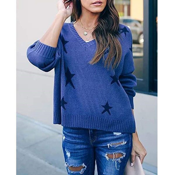 women's sweater long sleeve v-neck color block loose knitted pullover for vacation party shopping travelling, White;black 
women's sweater long sleeve v-neck color block loose knitted pullover for vacation party shopping travelling, White;black