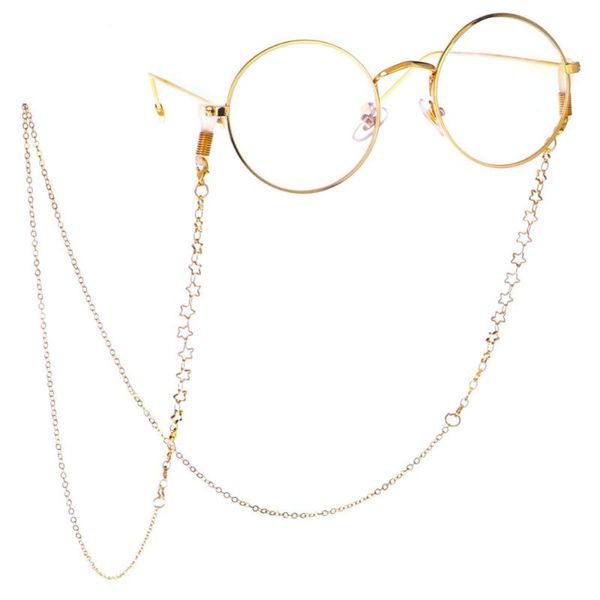 2020 korean fashion chic glasses chain women star string metal sunglasses reading glasses non-slip lanyard female gift, Silver
2020 korean fashion chic glasses chain women star string metal sunglasses reading glasses non-slip lanyard female gift, Silver