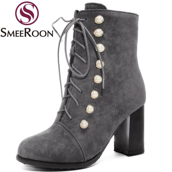 boots smeeroon 2021 elegant ankle for women high heels leisure string bead warm winter ladies shoes, Black
boots smeeroon 2021 elegant ankle for women high heels leisure string bead warm winter ladies shoes, Black