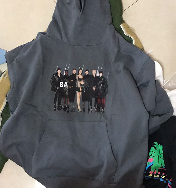 the correct version of paris band b family print pullover hoodie for lovers 400g oversized, Black
the correct version of paris band b family print pullover hoodie for lovers 400g oversized, Black