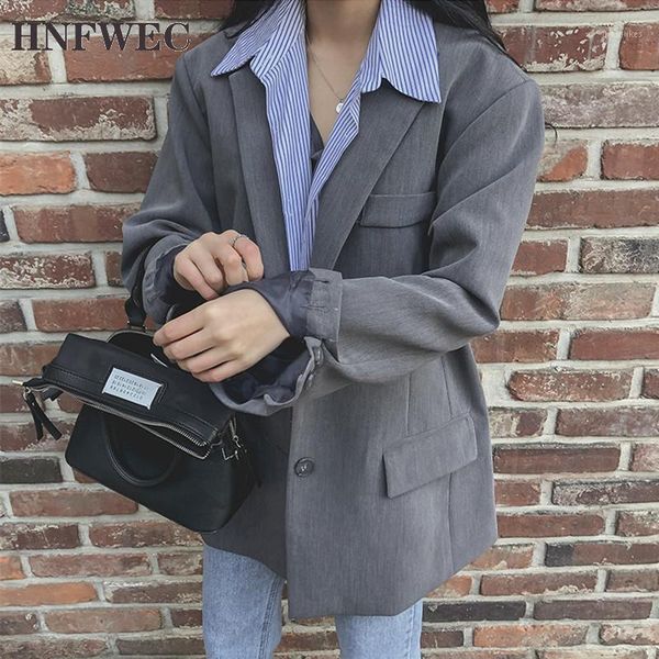 women's suits & blazers 2021 spring korea fashion women loose plus casual stitching striped double-breasted short blazer u6131, White;black
women's suits & blazers 2021 spring korea fashion women loose plus casual stitching striped double-breasted short blazer u6131, White;black