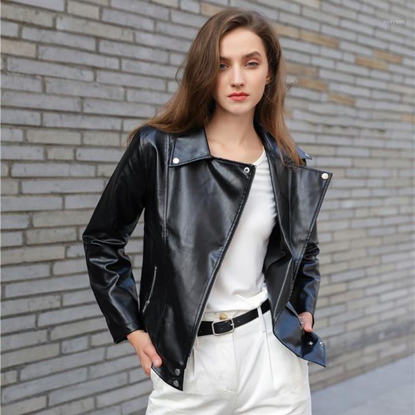 winter warm women motorcycle leather jacket women short coat long sleeve turn-down collar zipper crop coat overcoat1, Black
winter warm women motorcycle leather jacket women short coat long sleeve turn-down collar zipper crop coat overcoat1, Black