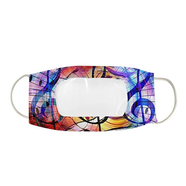 visible smile communicator face with clear vinyl expression reading lip language reusable mask mascarilla /29
visible smile communicator face with clear vinyl expression reading lip language reusable mask mascarilla /29