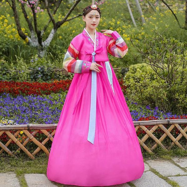 korean traditional female embroidered wedding orthodox party dance costume hanbok folk dance stage performing dress fashion1, Red
korean traditional female embroidered wedding orthodox party dance costume hanbok folk dance stage performing dress fashion1, Red
